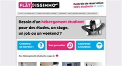 Desktop Screenshot of flatissimmo.com